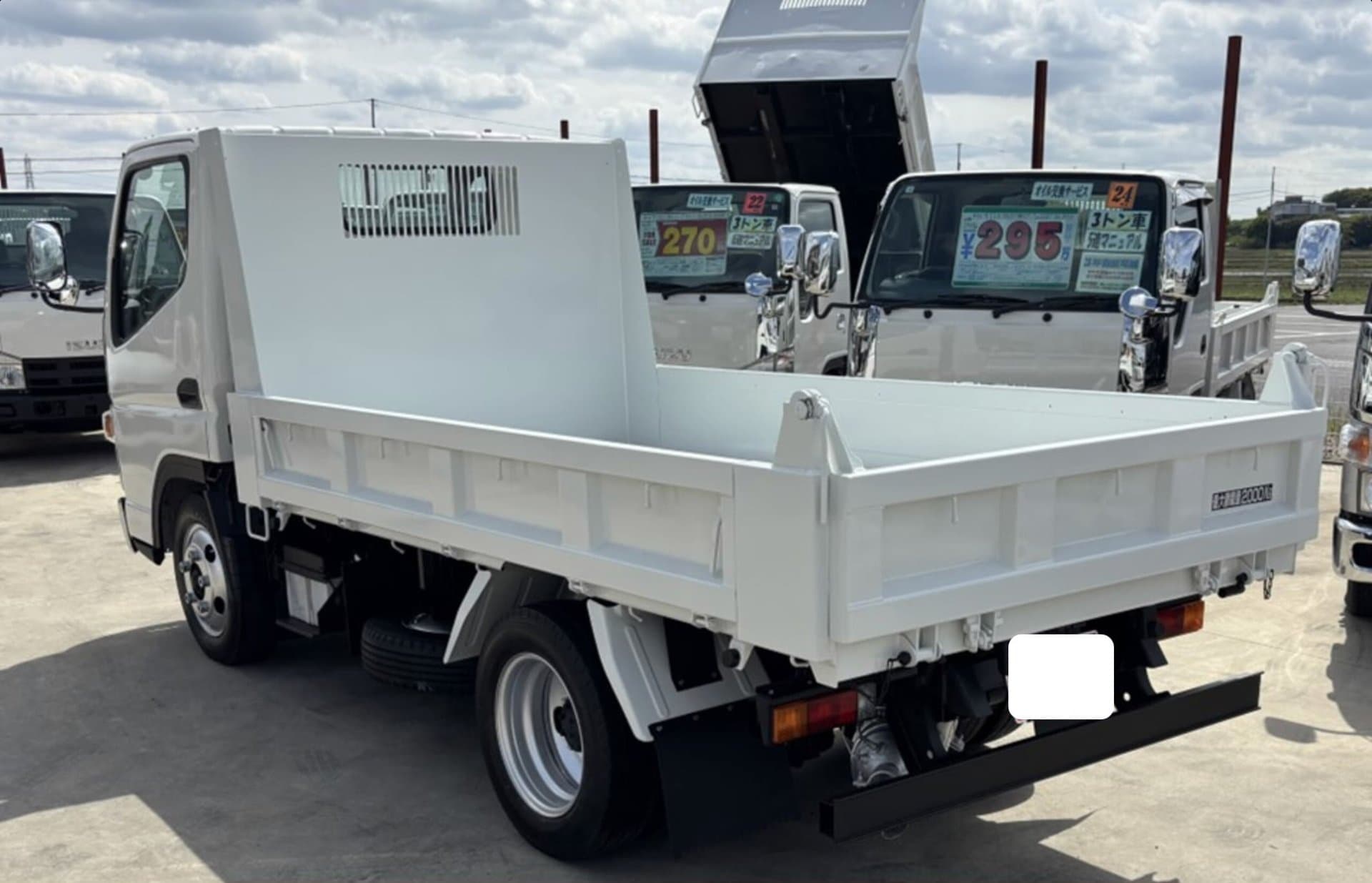 2016 Mitsubishi Fuso Canter 3.0 Dump Truck